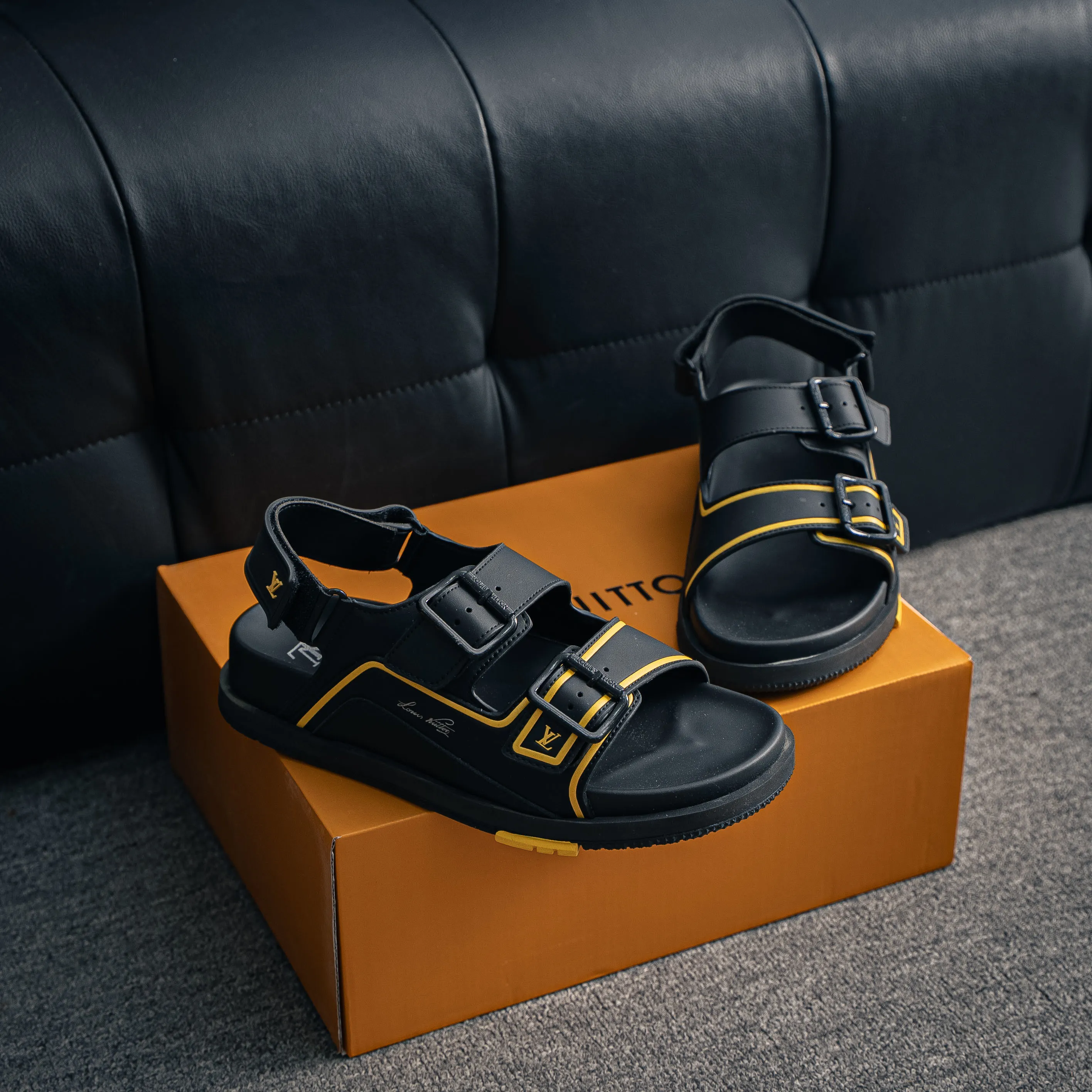 Louis Vuitton Trainer Versatile Platform Sole Sandals Premium Quality Shoes